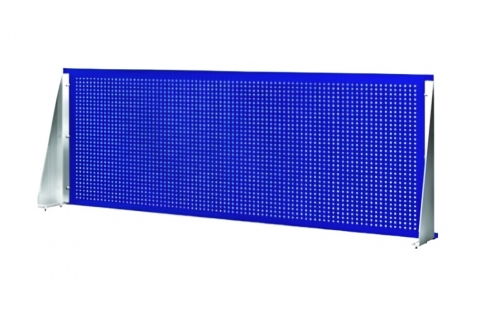 products/OWB-0514 Панель перфорированная с крепежом для верстака с одной тумбой, 1390х480х40мм.OMBRA
