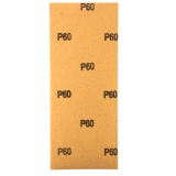 Шлифлист на бумажной основе, P 60, 115 х 280 мм, 5 шт, водостойкий// Matrix, 756543