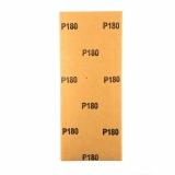 Шлифлист на бумажной основе, P 180, 115 х 280 мм, 5 шт, водостойкий// Matrix, 756743