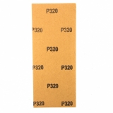 Шлифлист на бумажной основе, P 320, 115 х 280 мм, 5 шт, водостойкий// Matrix, 756823