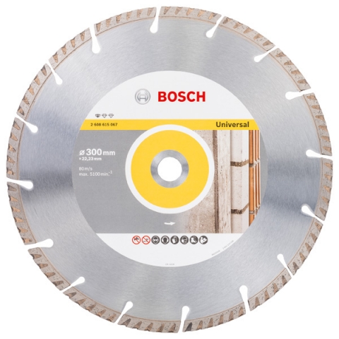 products/Диск алмазный Universal (300х22.2 мм) Bosch 2608615067