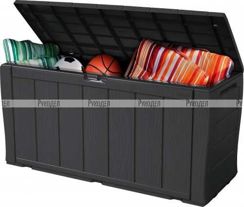 Ёмкость для хранения (сундук) Keter Sherwood Storage Box 270 L (17198596) aнтрацит, 230415