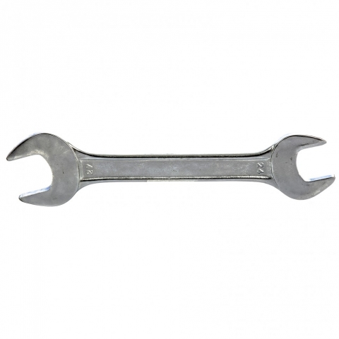 products/Ключ рожковый, 24 х 27 мм, хромированный Sparta 144775