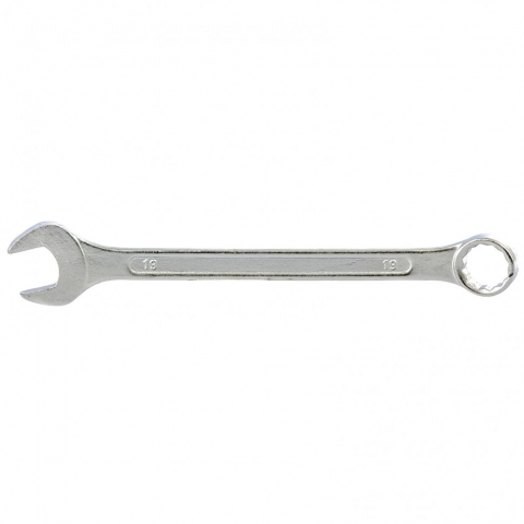 products/Ключ комбинированный, 19 мм, хромированный Sparta 150465