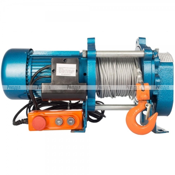 Лебедка электрическая TOR ЛЭК-750 E21 KCD T 1026408 750 кг 70 м 380 В