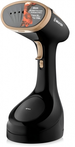 products/Ручной отпариватель одежды BRAYER BR4125, съемный резервуар для воды, мощность 1700Вт