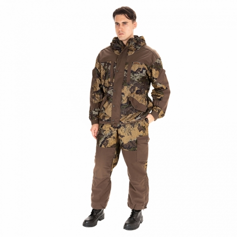 products/Костюм демисезонный Ангара (тк.Alova) брюки HUNTSMAN, эфа/хаки, Факел арт. 87477995