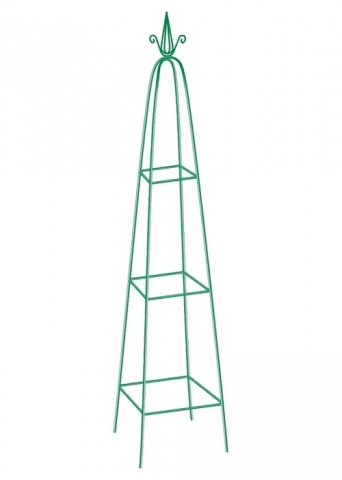 products/Пирамида садовая декоративная для вьющихся растений, 198 х 33 см, пирамида PALISAD, 69127