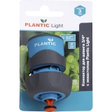 Коннектор с аквастопом Light 3/4" Plantic 39368-01