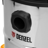 Строительный пылесос Denzel LVC15, 1200 вт, бак 15 л, шланг 2 м, 28291