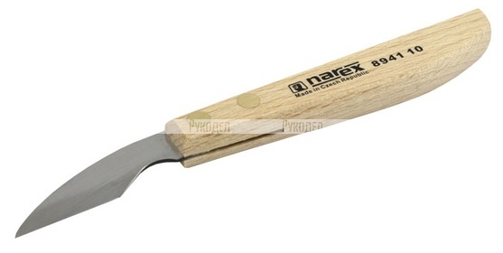 Нож по дереву, крюк NAREX Standart Line 894210