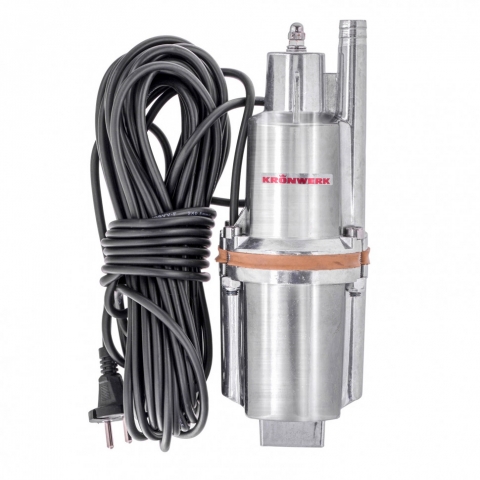 products/Вибрационный насос KVP300-15, 1080 л/ч, подъем 70 м, кабель 15 метров Kronwerk (97236)