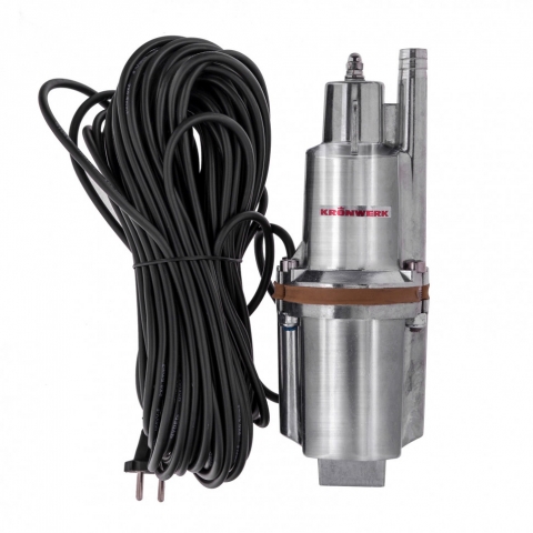 products/Вибрационный насос KVP300-25, 1080 л/ч, подъем 70 м, кабель 25 метров Kronwerk (97237)