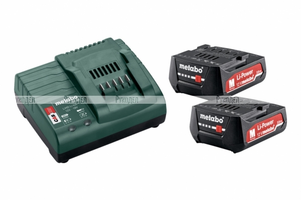 Набор Basic-Set 12V (2 аккумулятора Li-Power 12 В, 2,0 Ач+ЗУ SC30) Metabo 685300000