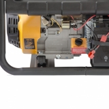 Генератор бензиновый PS 90 EA, 9.0 кВт, 230В, 25 л, коннектор автоматики, электростартер Denzel (946934)
