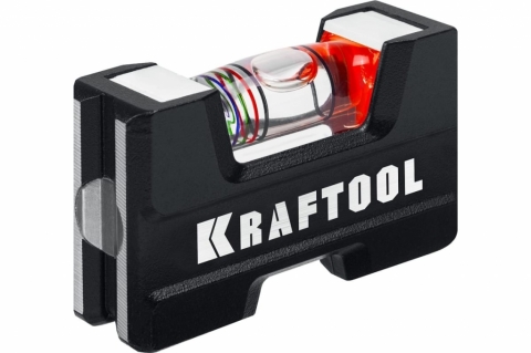 products/Компактный литой магнитный уровень KRAFTOOL 5-в-1 76 мм 34787