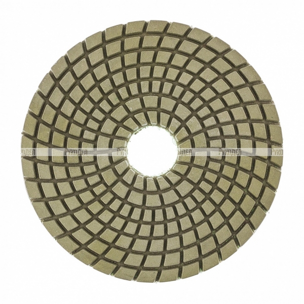 Алмазный гибкий шлифовальный круг ,100 мм, P50, мокрое шлифование, 5 шт. Matrix, 73507