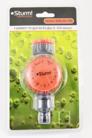 products/Таймер подачи воды механический Sturm! 3015-02-TM, до 120 мин