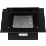 Вытяжка наклонная Midea MH60AN300GB чёрное стекло
