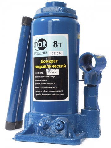 products/Домкрат гидравлический TOR ДГ-8 1006115 г/п 8,0 т (в пластиковом кейсе)