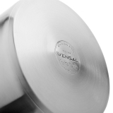 Кастрюля Vensal Belle selection из нержавеющей стали 9л (24см) с крышкой, арт. VS1529
