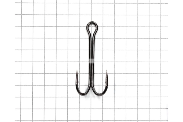 Крючок Namazu «Double Hook Long», размер 2 (INT), цвет BN, двойник (50 шт.)/300/, N-HDL2BN