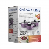 Набор посуды 6 предметов GALAXY LINE GL9504, арт. гл9504л