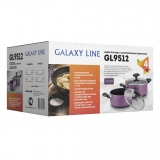 Набор посуды 4 предмета GALAXY LINE GL9512, арт. гл9512л