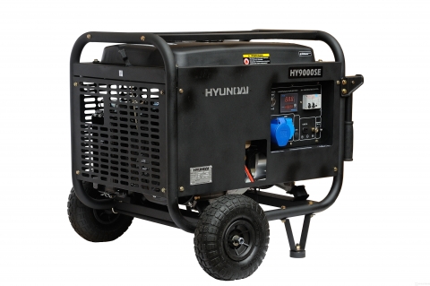 products/Генератор бензиновый Hyundai HY 9000SE-3