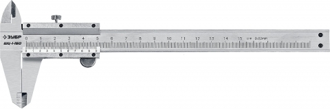 products/Штангенциркуль стальной  нониусный ШЦ-1-150, 150 мм, ЗУБР Профессионал, арт. 34514-150 
