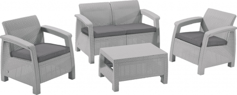 products/Комплект мебели KETER Corfu set (17197361) белый 223258