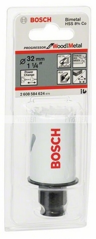 КОРОНКА Bosch PROGRESSOR 32мм 2608584624