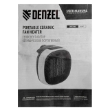 Тепловентилятор портативный керамический Denzel DTFC-700, 3 реж. вентилятор, нагрев 700 Вт, 96407