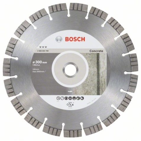 products/Алмазный диск Bosch Best for Concrete300-25.4 2608603799