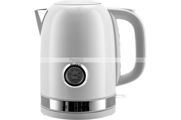 Электрический чайник BRAYER 1052BR 2200 Вт 1,7 л STRIX сталь окрашенная термометр, BR1052