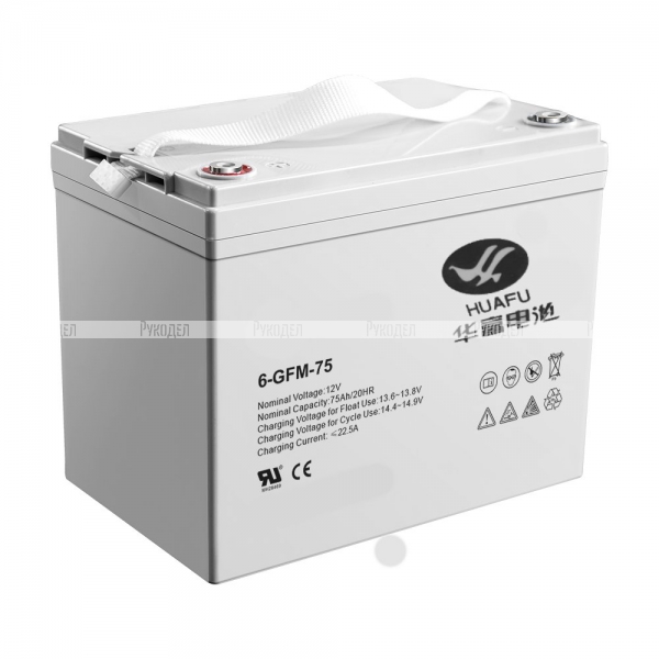 1002953, TOR Аккумулятор для штабелёров IWS/PWS/WS 12V/75Ah гелевый (Gel battery)