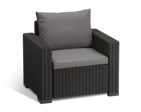 products/Комплект кресел Allibert California chair 2 шт. (17193538) графит, 252902