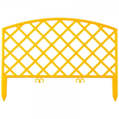 products/Забор декоративный, желтый GRINDA "Плетень" (арт. 422207-Y)