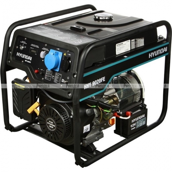 Бензиновый генератор HYUNDAI HHY 9020FE (генератор,упаковка)