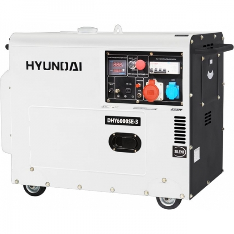 products/Дизельный генератор Hyundai DHY 6000SE-3