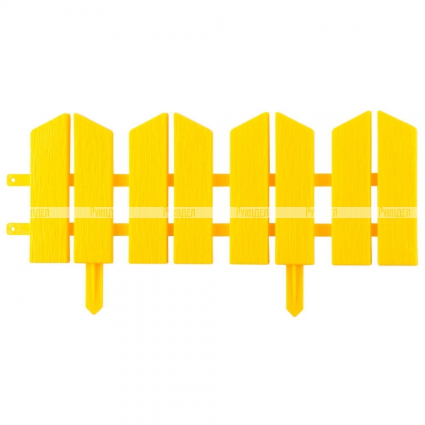 Бордюр декоративный, желтый GRINDA "Летний сад" (арт. 422225-Y)