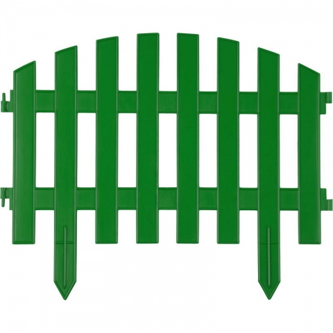 products/Забор декоративный, зеленый GRINDA "Ар деко" (арт. 422201-G)