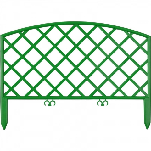 products/Забор декоративный, зеленый GRINDA "Плетень" (арт. 422207-G)