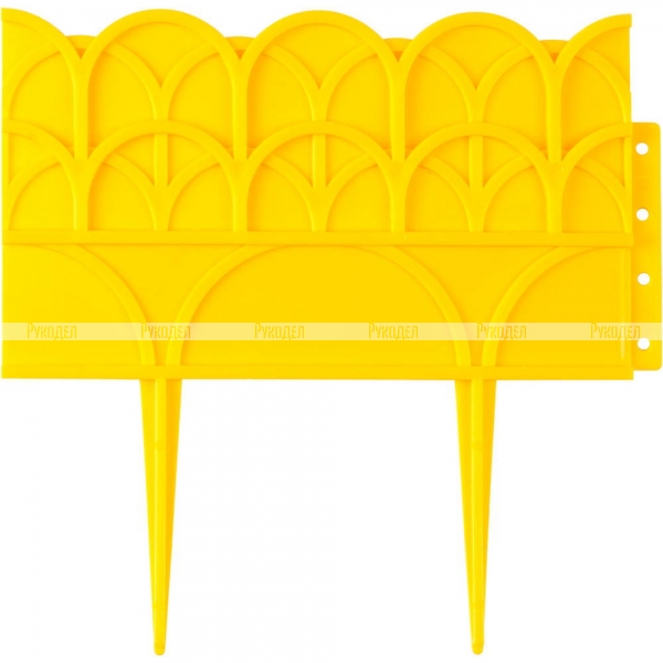 Бордюр декоративный для цветников, желтый GRINDA (арт. 422223-Y)