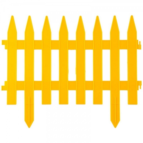 products/Забор декоративный, желтый GRINDA "Классика" (арт. 422201-Y)