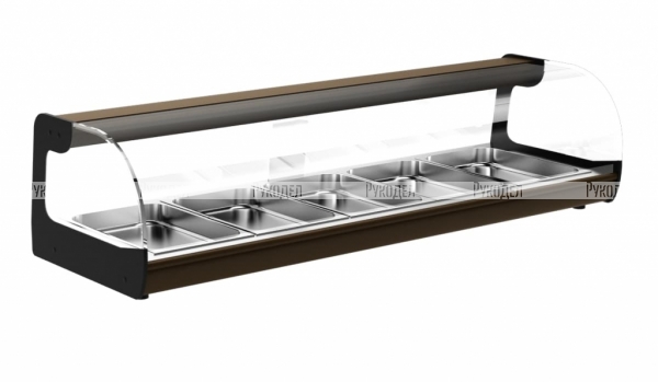 Витрина тепловая A37 SH 1,0-1 (ВТ-1,0 Carboma) Полюс 1801508p