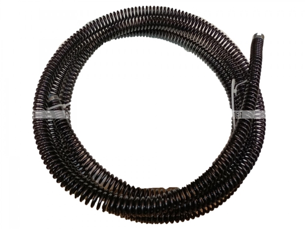 Спираль для прочистки засоров в канализации диаметр 16мм длина 2,0 метра. CROCODILE  арт.50315-16-2