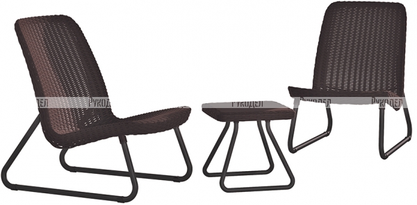 Комплект мебели Keter Rio patio set (коричневый) (17197637), 211426