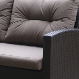 Плетеный диван из искусственного ротанга Afina AFM-205B Brown/Light brown