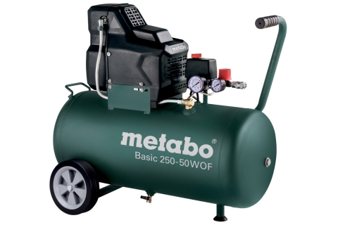 products/Безмасляный компрессор Metabo Basic 250-50 W OF 601535000